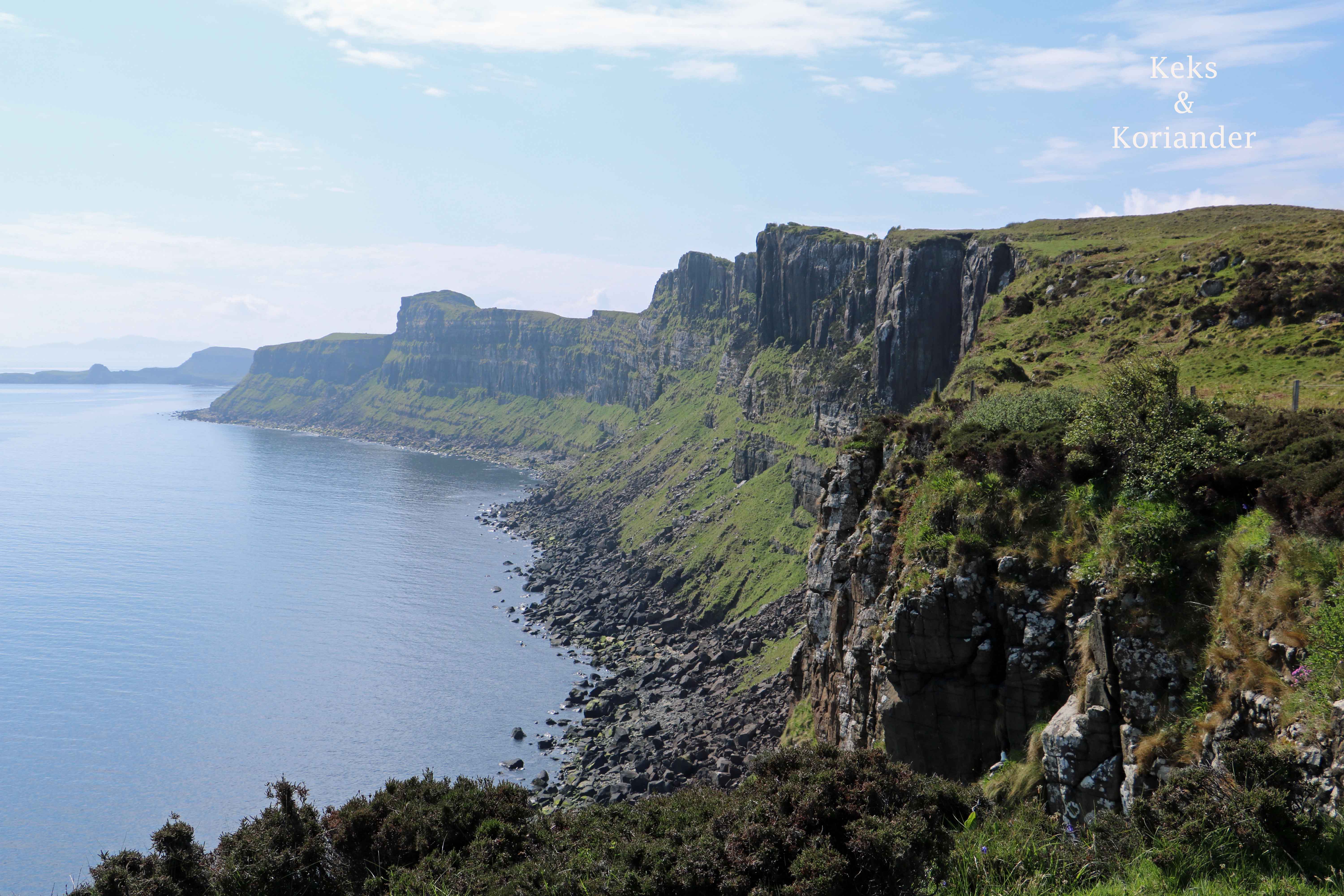 Schottland Küste Klippen